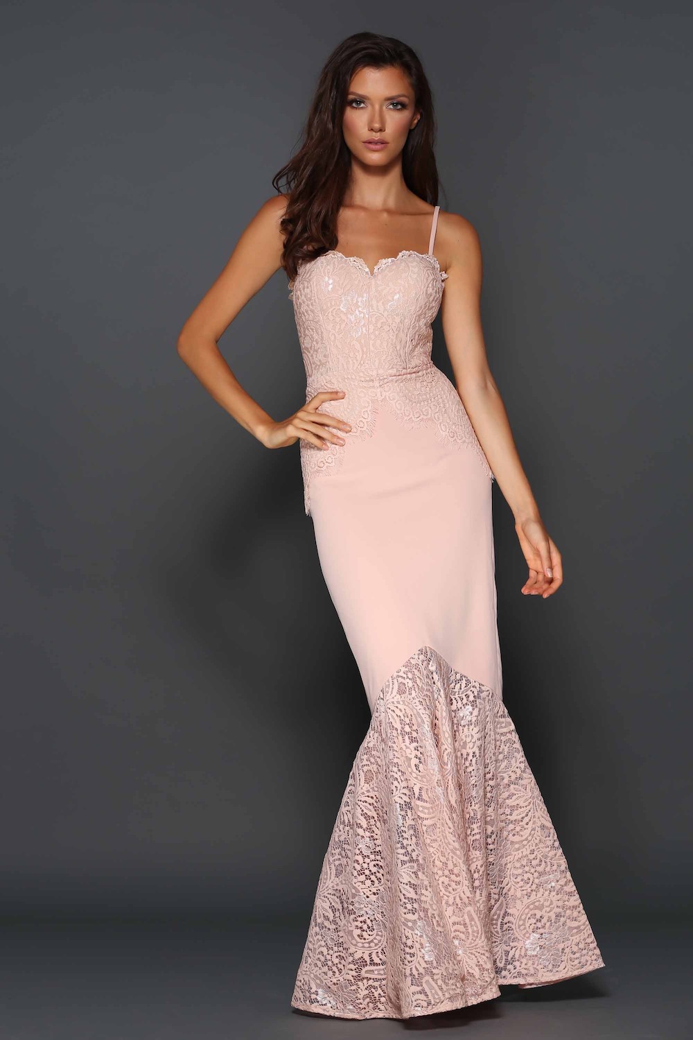 Elle-Zeitoune-Tina-Blush-Lace-Dress-UK