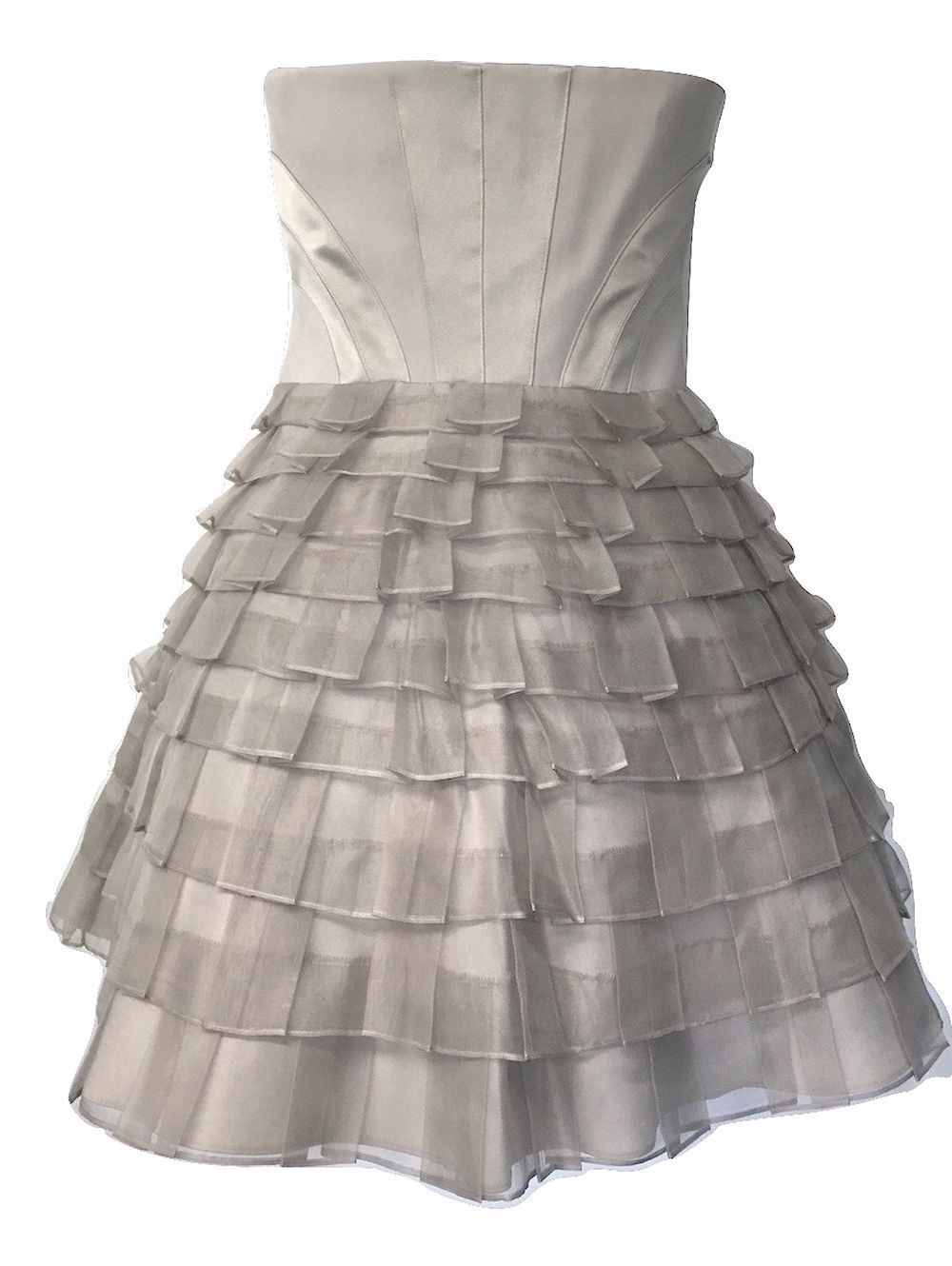 Karen-Millen-Layered-Prom-Silk-Dress-Taupe
