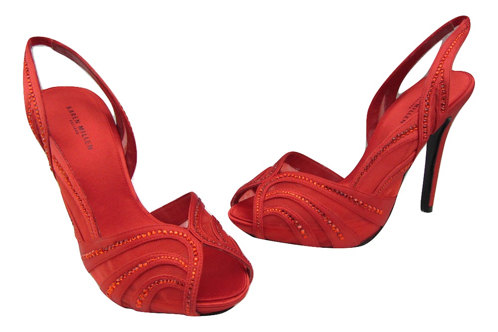 Karen-Millen-Diamante-Red-Shoes