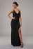 Honor Gold Luxe Gia Maxi Sequin Black Gown