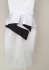 Karen Millen Oriental Embroidered Satin Dress Black White