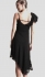 Karen Millen Lace Applique Dress Black