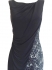 Karen Millen Lace and Jersey Dress Black