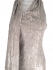 Karen Millen Sequin Draped Dress Neutral