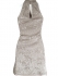 Karen Millen Sequin Draped Dress Neutral