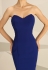 Nataliya Couture Dress Natasha Strapless Ball Gown Royal Blue