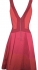 Karen Millen Colour Contrast Dress in Red Multi