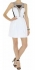 Karen Millen Sporty Colourblock Dress White