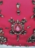 Karen Millen Strapless Fuchsia Beaded Dress Pink