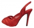 Karen Millen Diamante Shoes Red