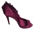 Karen Millen Lace Magenta Shoes