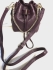 Karen Millen Snake Mini Bag Purple Leather