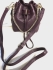 Karen Millen Snake Mini Bag Purple Leather