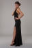 Honor Gold Luxe Harley Maxi Sequin Gown Black