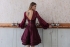 Bronx And Banco Queen Dress Burgundy Red