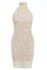 Sarvin lucille Stone Backless Sequin Dress