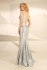 Nataliya Couture Dress Caitlin Gown in Silver