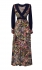 Sarvin Larica Floral Hand Printed Maxi Dress