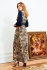 Sarvin Larica Floral Hand Printed Maxi Dress
